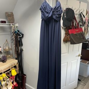 Long Navy Gown